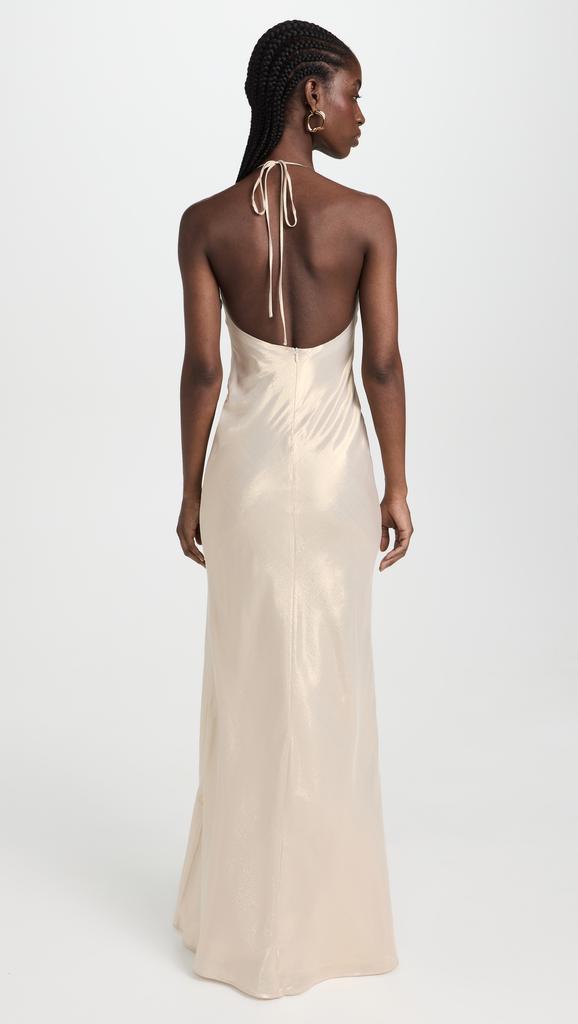 Sergio Hudson Cowl Slip Gown with Low Back