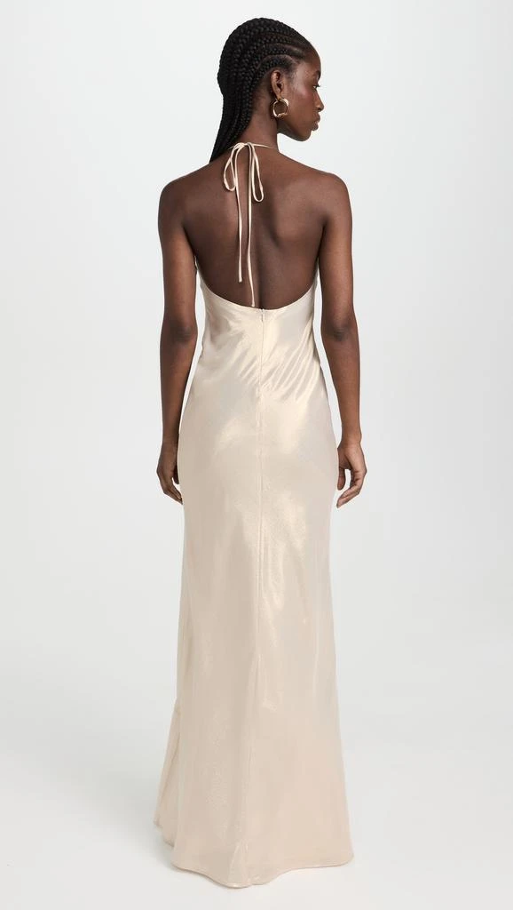 Sergio Hudson Cowl Slip Gown with Low Back 2