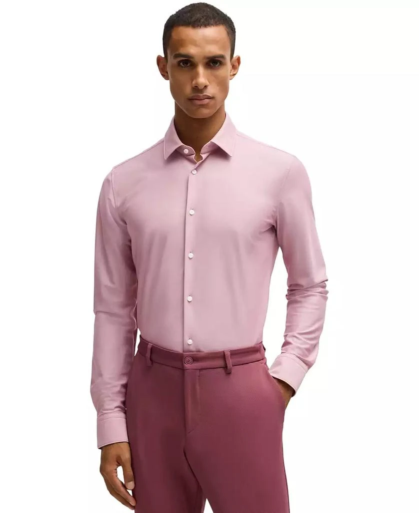Men's Performance Slim-Fit Dress Shirt  On Sale Now with Up to 65% Off |  Discover Exclusive Deals & Savings at BeyondStyle  Authentic Hugo Boss  dress_shirt|brands|hugo boss men's clothing with Limited-Time