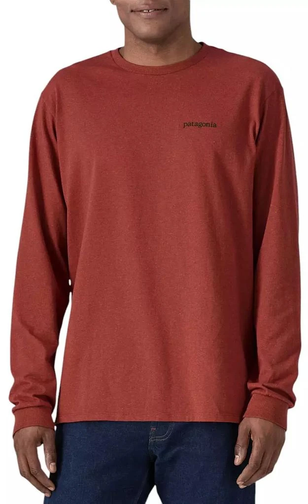 Patagonia Patagonia Men's Line Logo Ridge Responsbilit-Tee Long Sleeve T-Shirt 3
