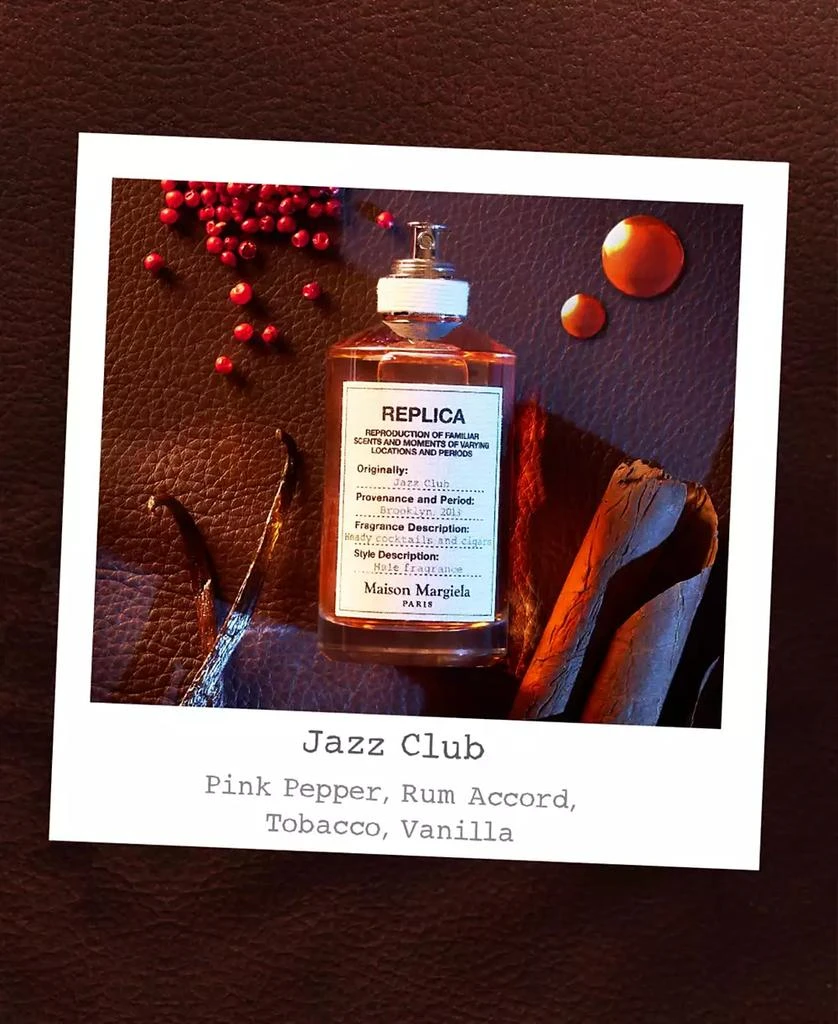 MAISON MARGIELA REPLICA Jazz Club Eau de Toilette, 3.4 oz. 2
