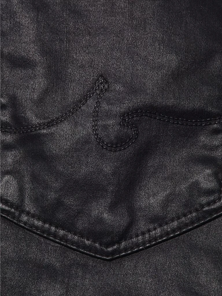 AG Jeans Farrah High-Rise Ankle Faux Leather Skinny Pants 7