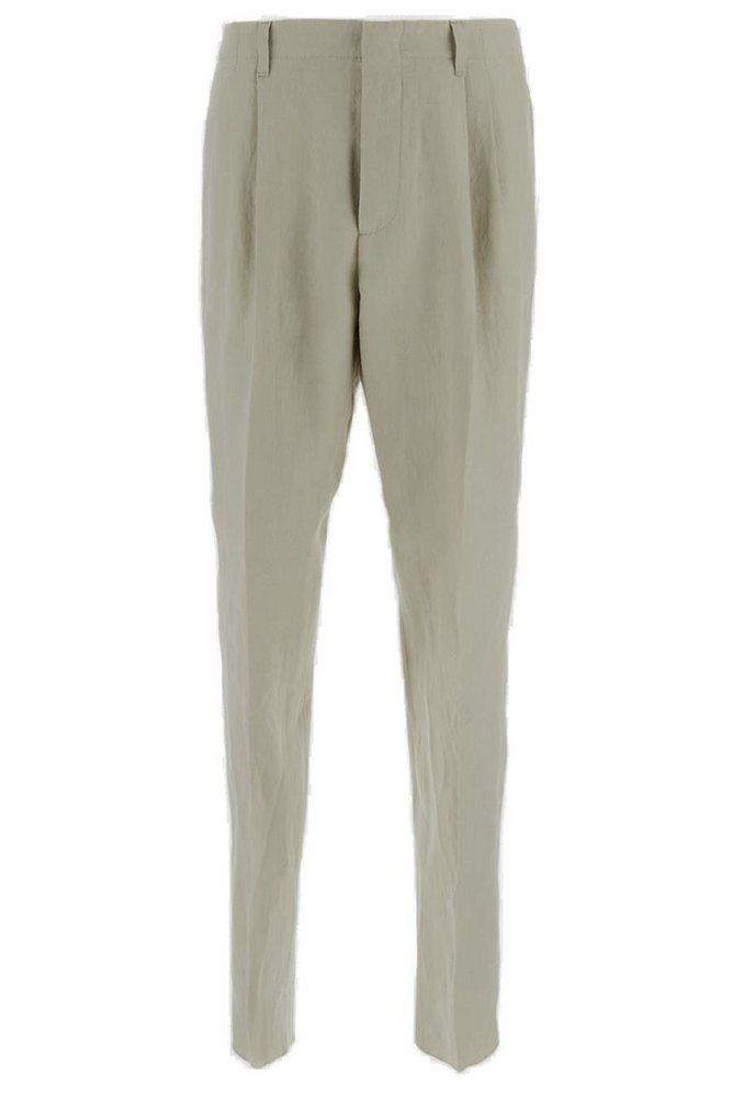 LARDINI Lardini Eqatos Pleated Tapered Trousers