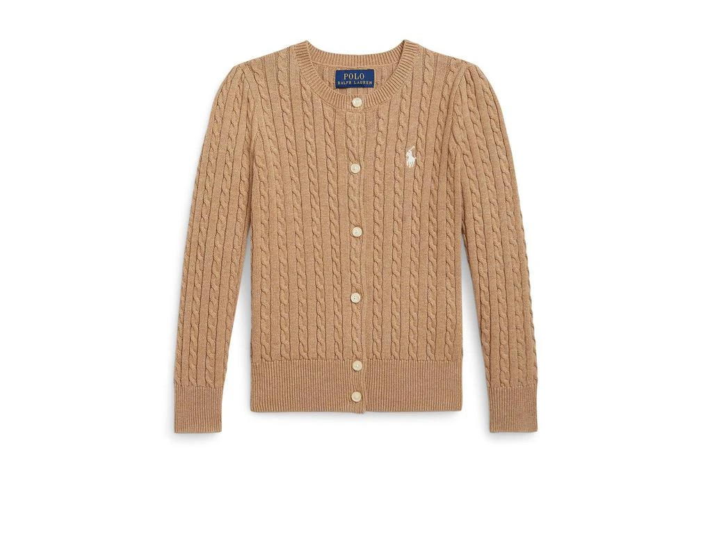 Ralph Lauren Mini-Cable Cotton Cardigan (Toddler/Little Kid)