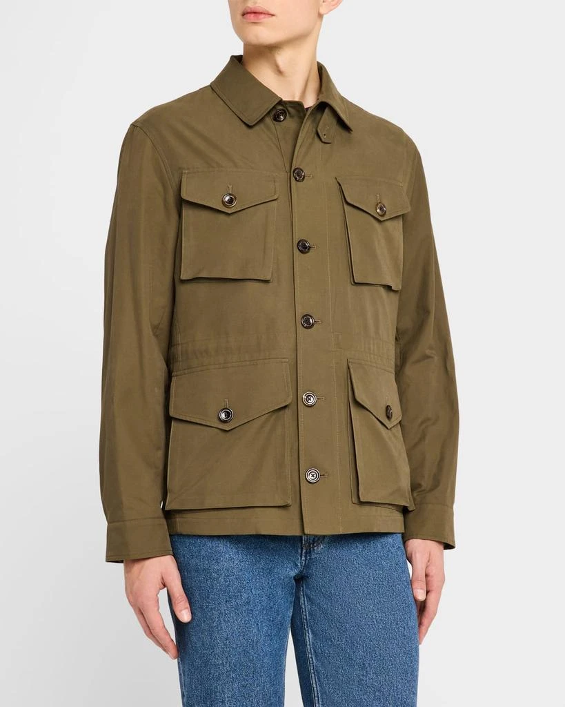 Ralph Lauren Men's Twill Four-Pocket Jacket 4
