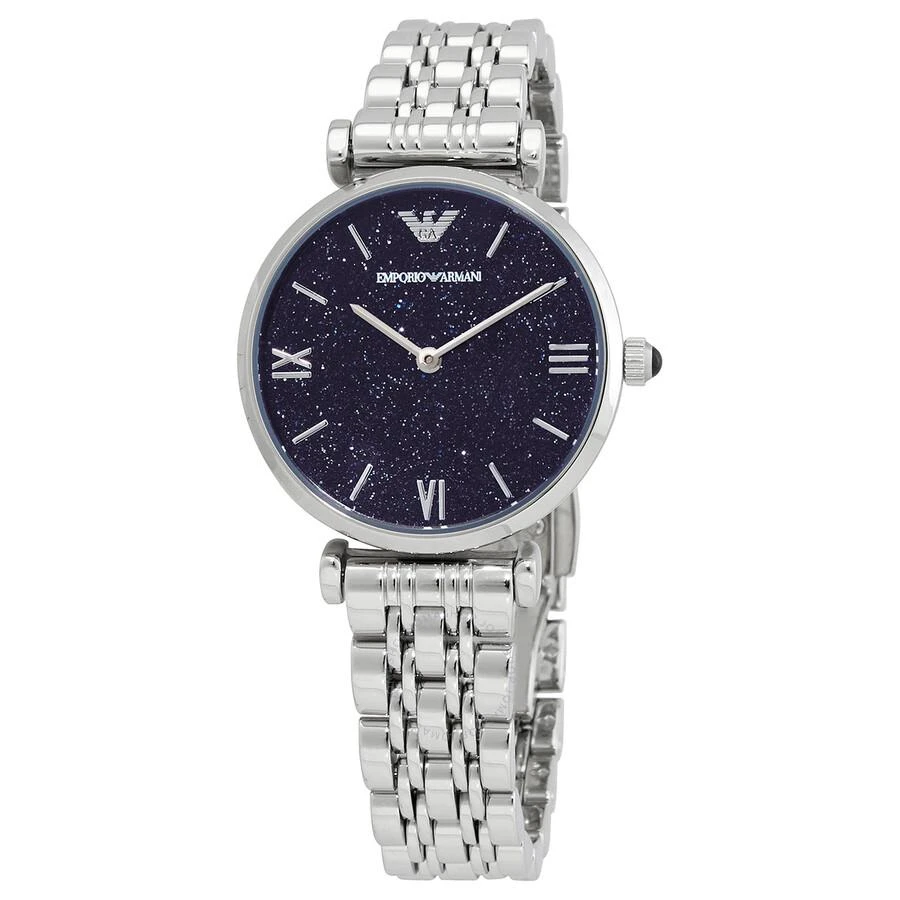 Emporio Armani Quartz Blue Dial Ladies Watch AR11091 1