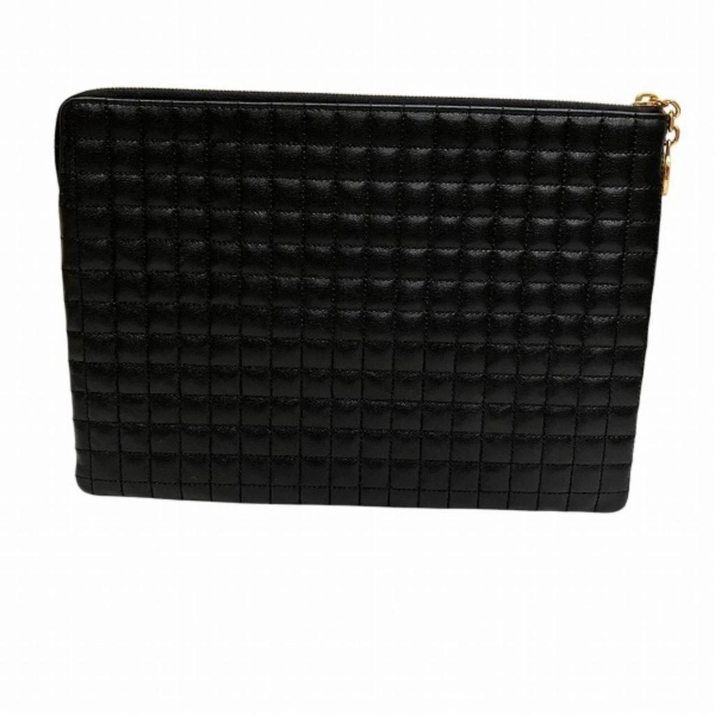 Celine Leather Clutch Bag (Pre-Owned) 2
