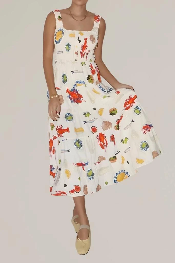 Bailey Rose Bailey Rose - Bon Appétit Smocked Dress 1