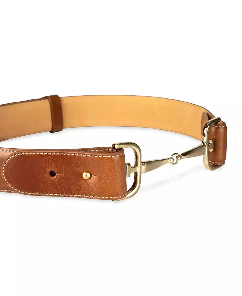 Sam Edelman Women's Horse Bit Buckle Waist Belt 4