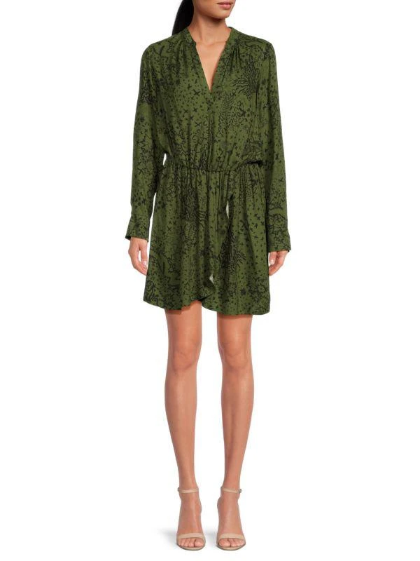 ZADIG & VOLTAIRE Rinka Print Mini Dress 1