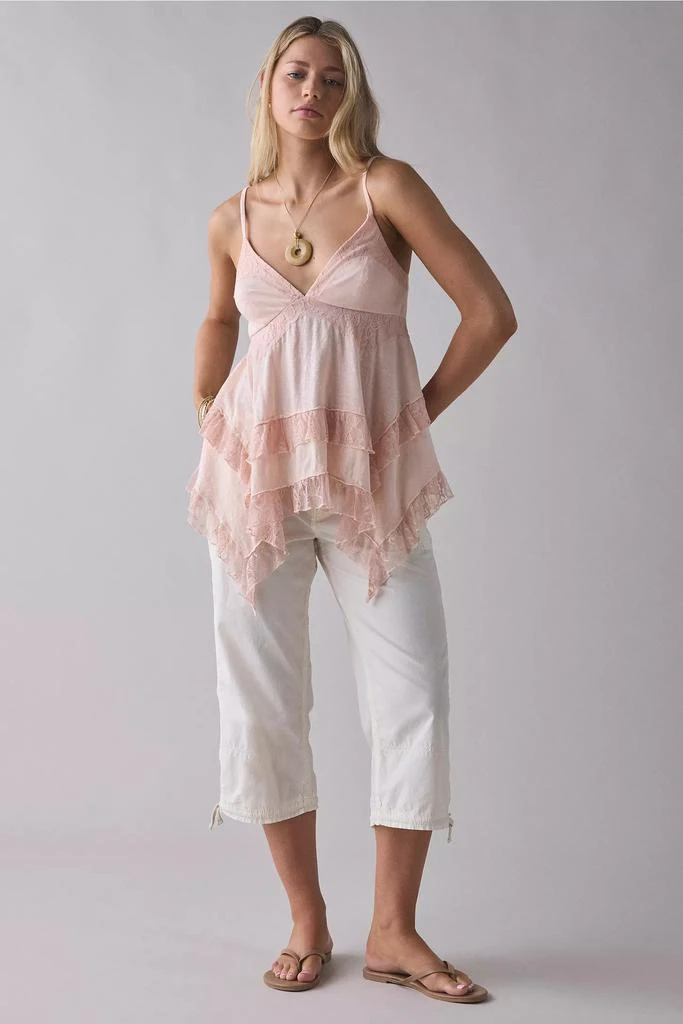 Kimchi Blue Kimchi Blue Asterid Lace Trim Asymmetric Babydoll Cami 4
