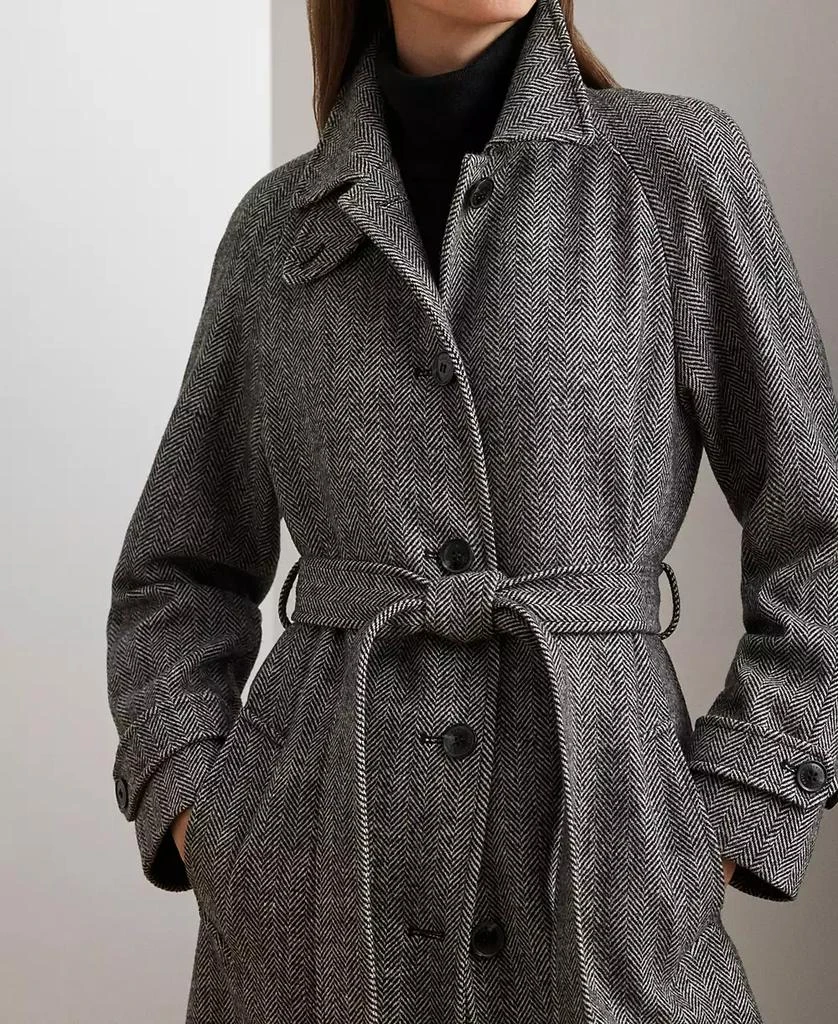 Ralph Lauren Women's Single-Breasted Wool-Blend Belted Maxi Coat 3
