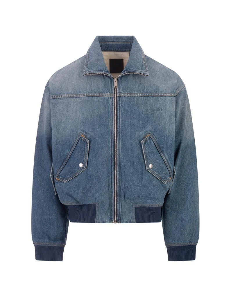 Givenchy Givenchy Denim Bomber Jacket 1