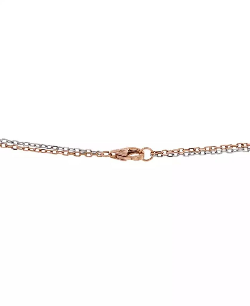 Cartier Love 3 Ring Pendant Necklace 4