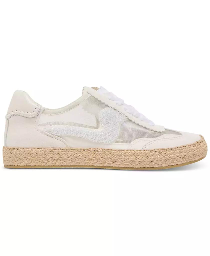Dolce Vita Women's Notice Beaded Lace-Up Low-Profile  Espadrille Sneakers