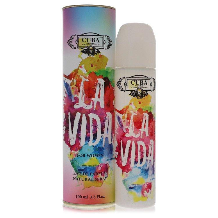 cuba La Vida by Eau De Parfum Spray 3.3 oz for Women