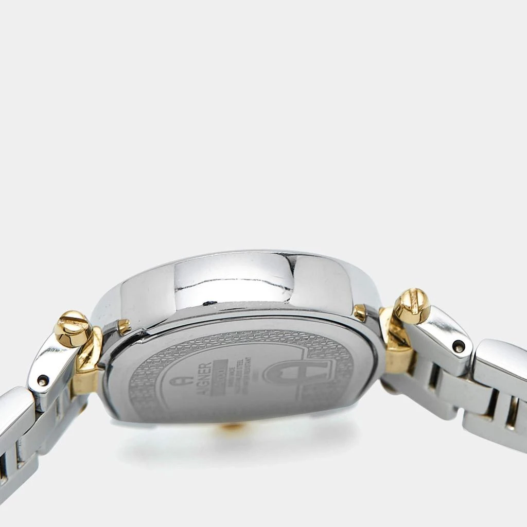 Aigner Aigner Mother of Pearl Two Tone Stainless Steel Arco A34200 Women's Wristwatch 25 mm 5