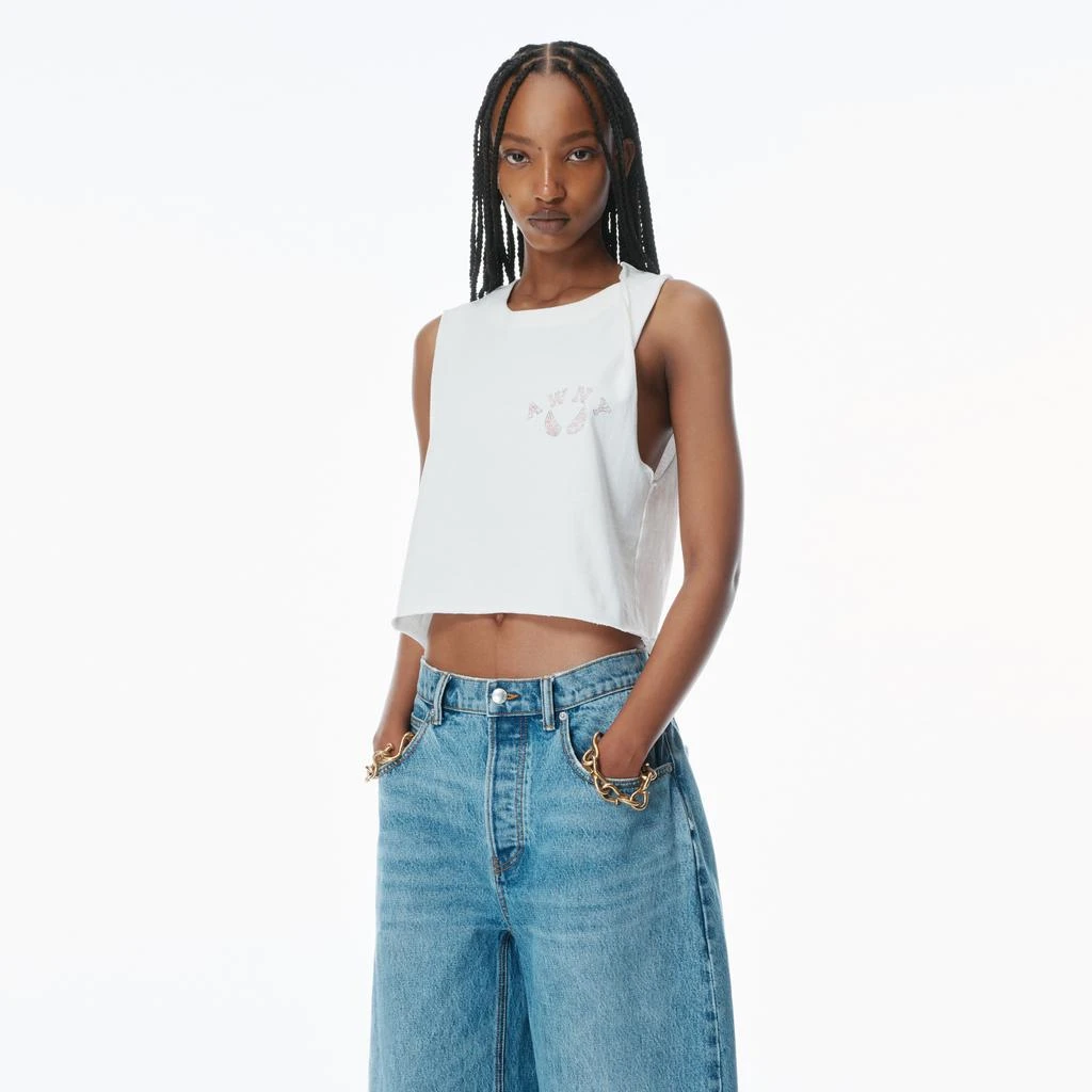 Alexander Wang Logo Muscle Tank 4