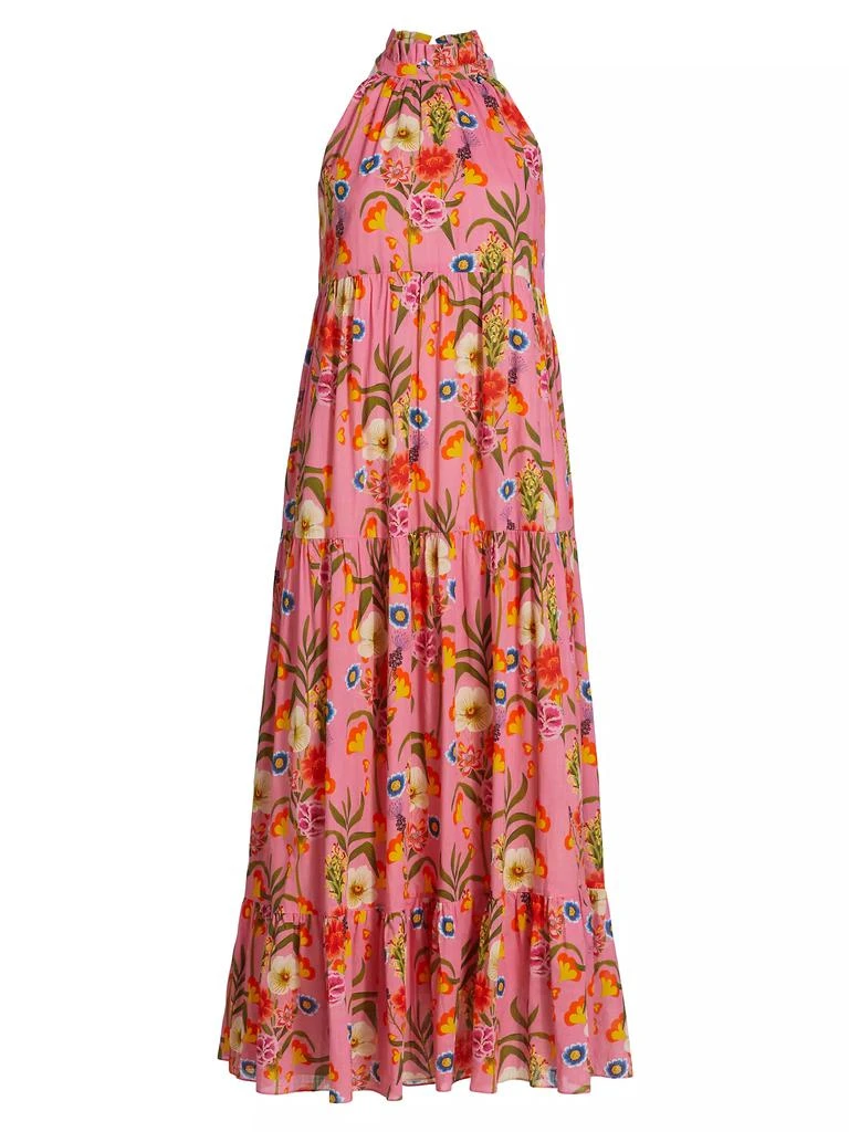 Borgo de Nor Pandora Voile Tiered Maxi Dress 1