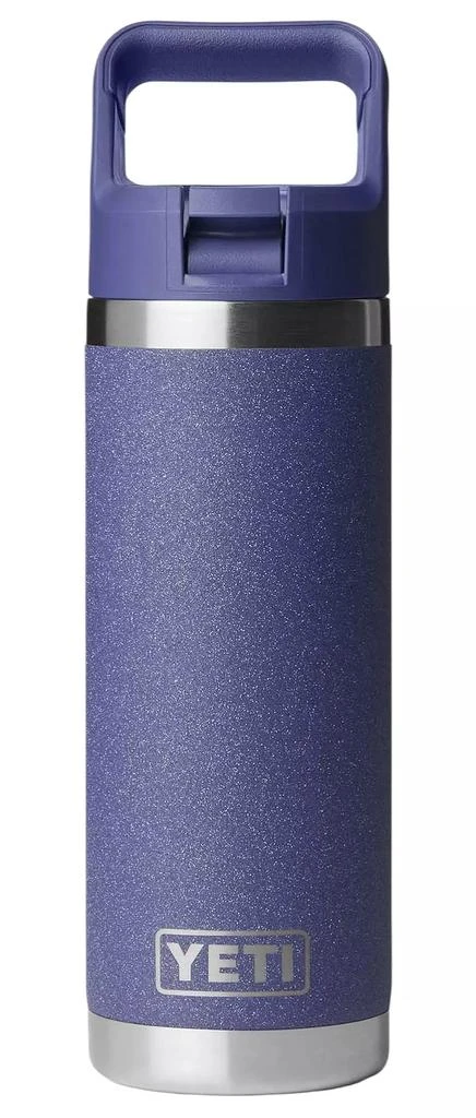 YETI YETI 18 oz. Rambler Bottle with Color-Matched Straw Cap 1