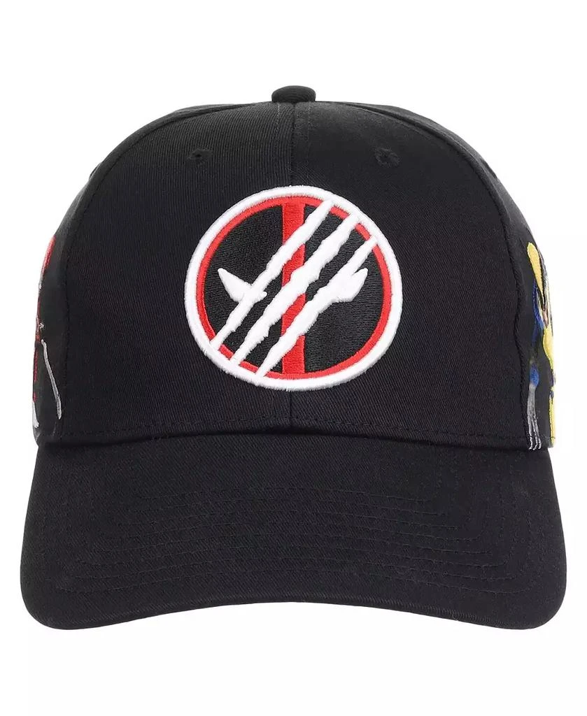 Lids Men's Black Deadpool Wolverine MVP Adjustable Hat 3
