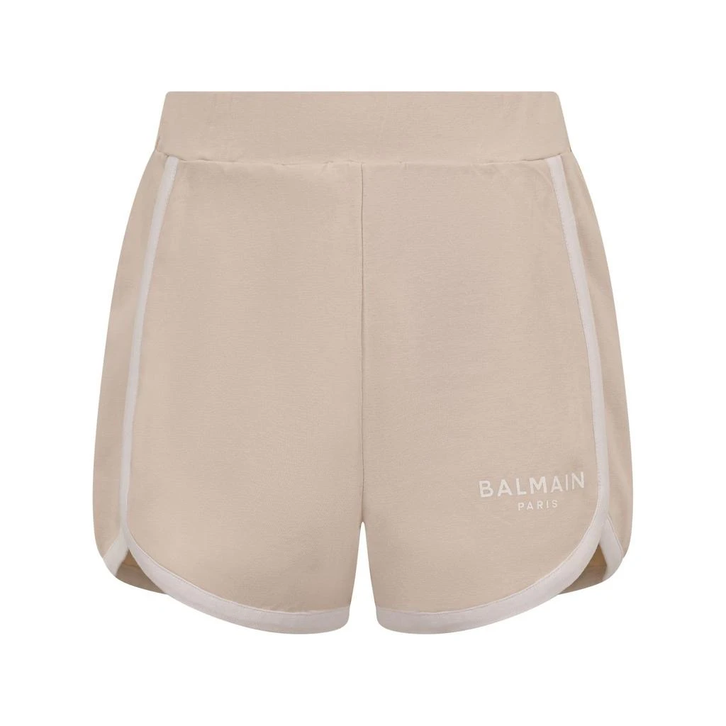 Balmain Balmain Kids Logo Printed Shorts