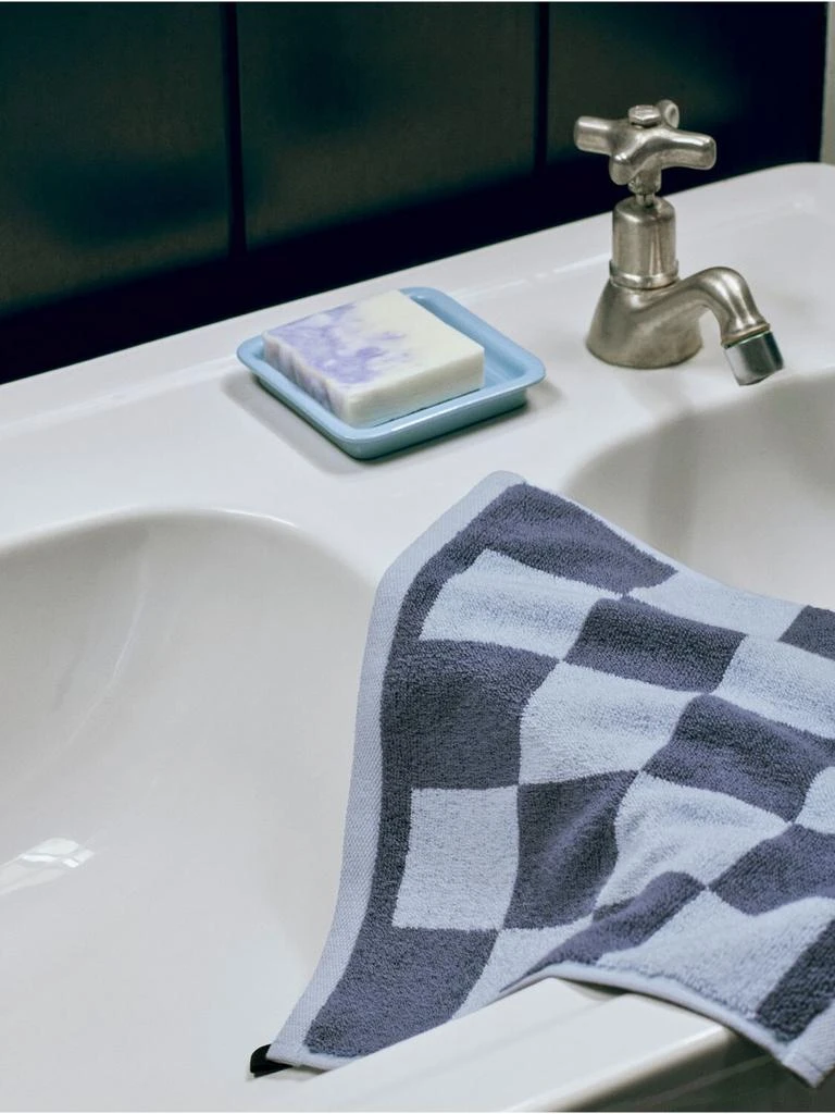 HAY Check Organic Cotton Hand Towel 1