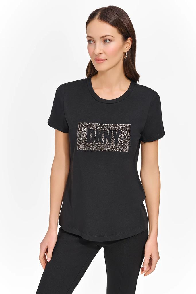 DKNY STUD LOGO TEE