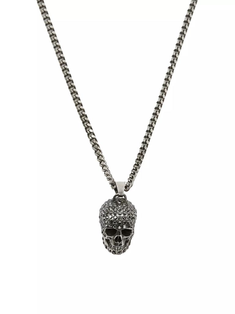 Alexander McQueen Pavé Skull Necklace