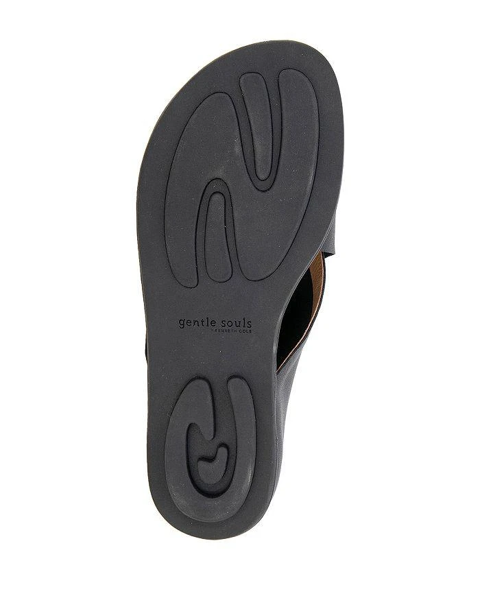 Gentle Souls Women's Laniey Slip On Crisscross Sandals 8