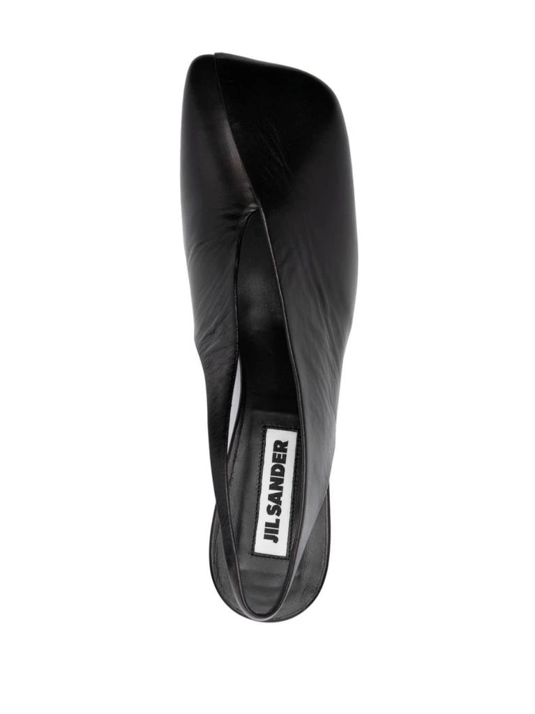Jil Sander JIL SANDER - Leather Slingback Pumps 2