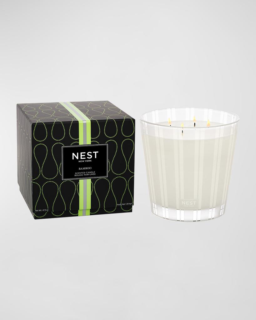 NEST New York 47.3 oz. Bamboo Luxury 4-Wick Candle