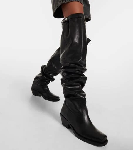 Isabel Marant Amati leather knee-high boots 4