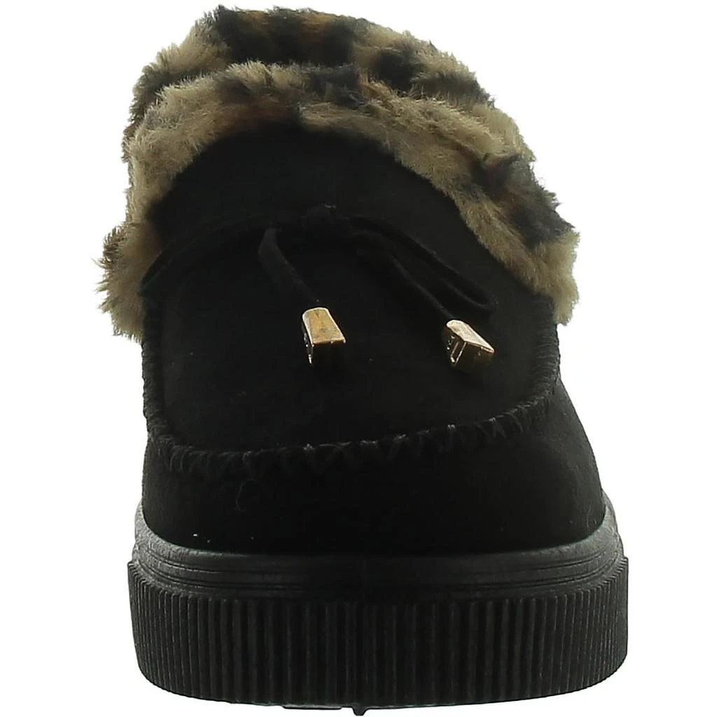 Journee Collection Journee Collection Womens Midnight Faux Suede Moccasins 18
