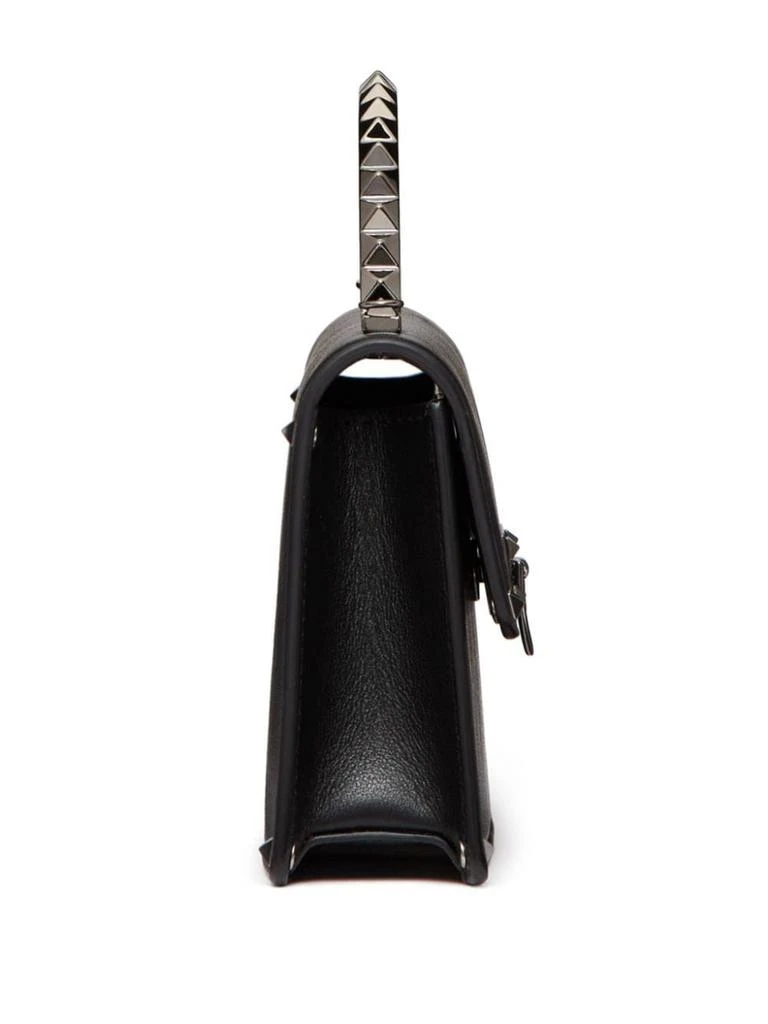 Valentino BLACK LEATHER ROCKSTUD HANDBAG 4
