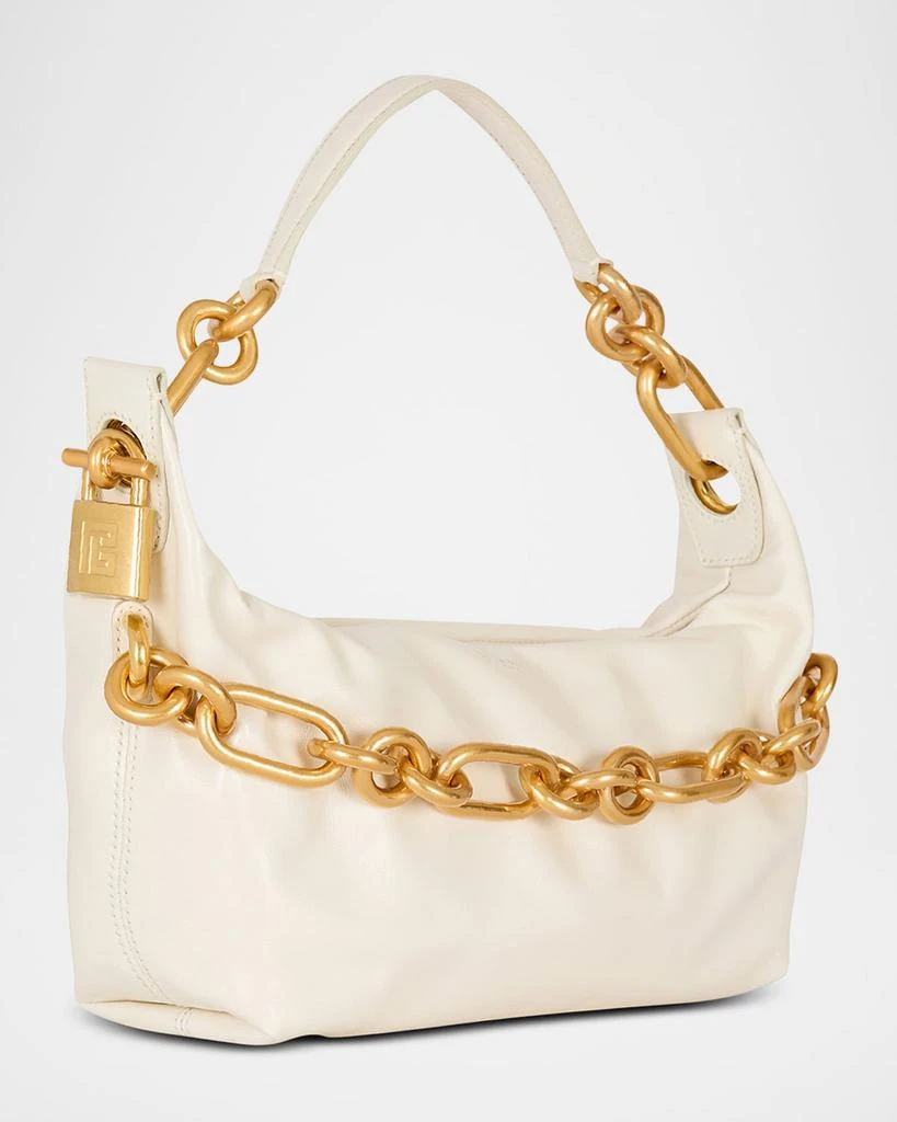 Balmain Sync Medium Chain Shoulder Bag in Calfskin 3