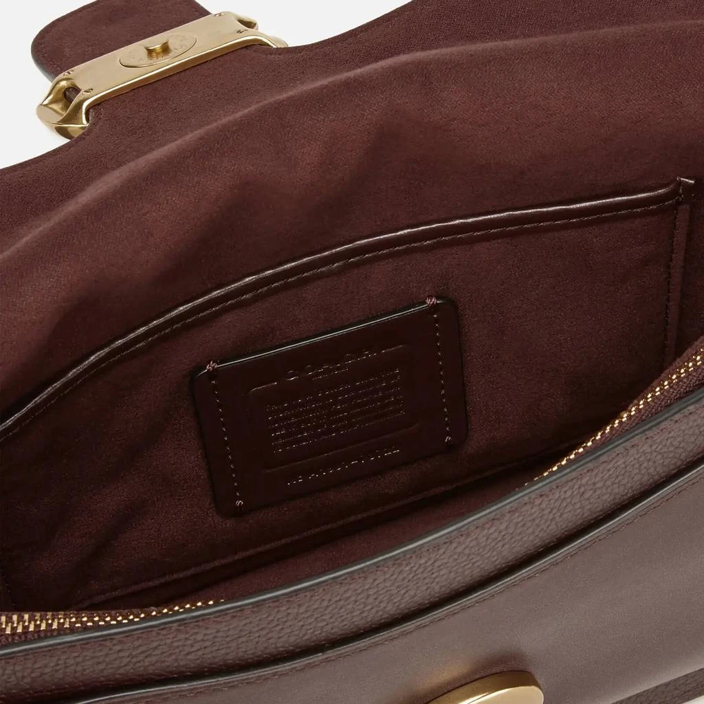 Coach Coach Women's Mixed Leather Tabby Shoulder Bag 26 - Oxblood 5