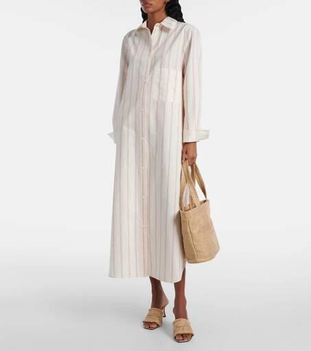 Jimmy Choo Beach Medium embroidered tote bag 5