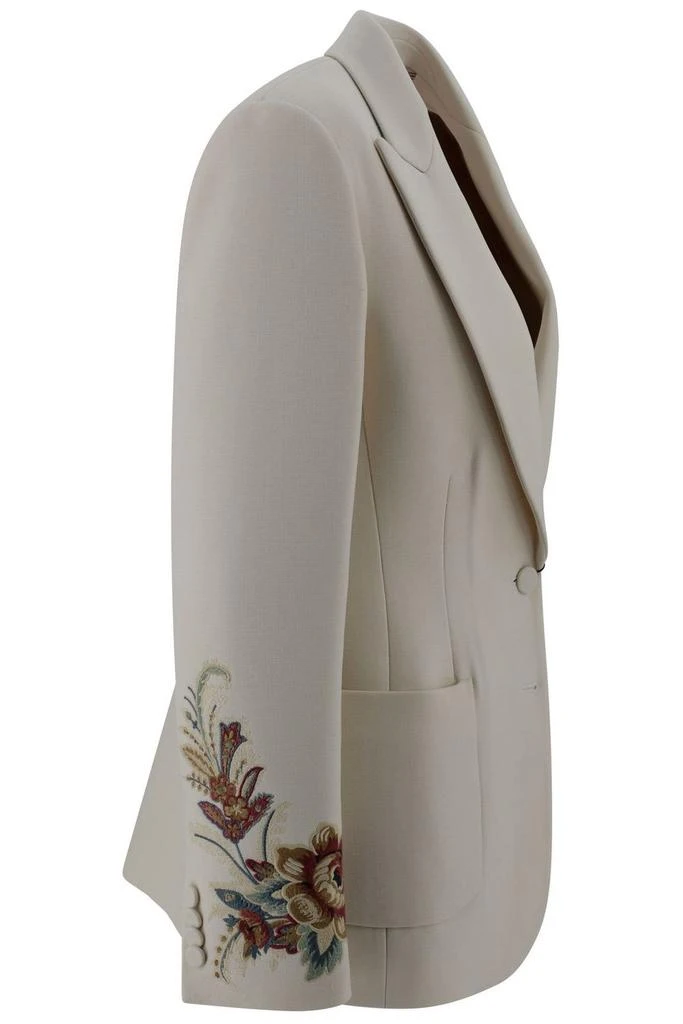 ETRO Etro Floral-Embroidered Single-Breasted Blazer 3