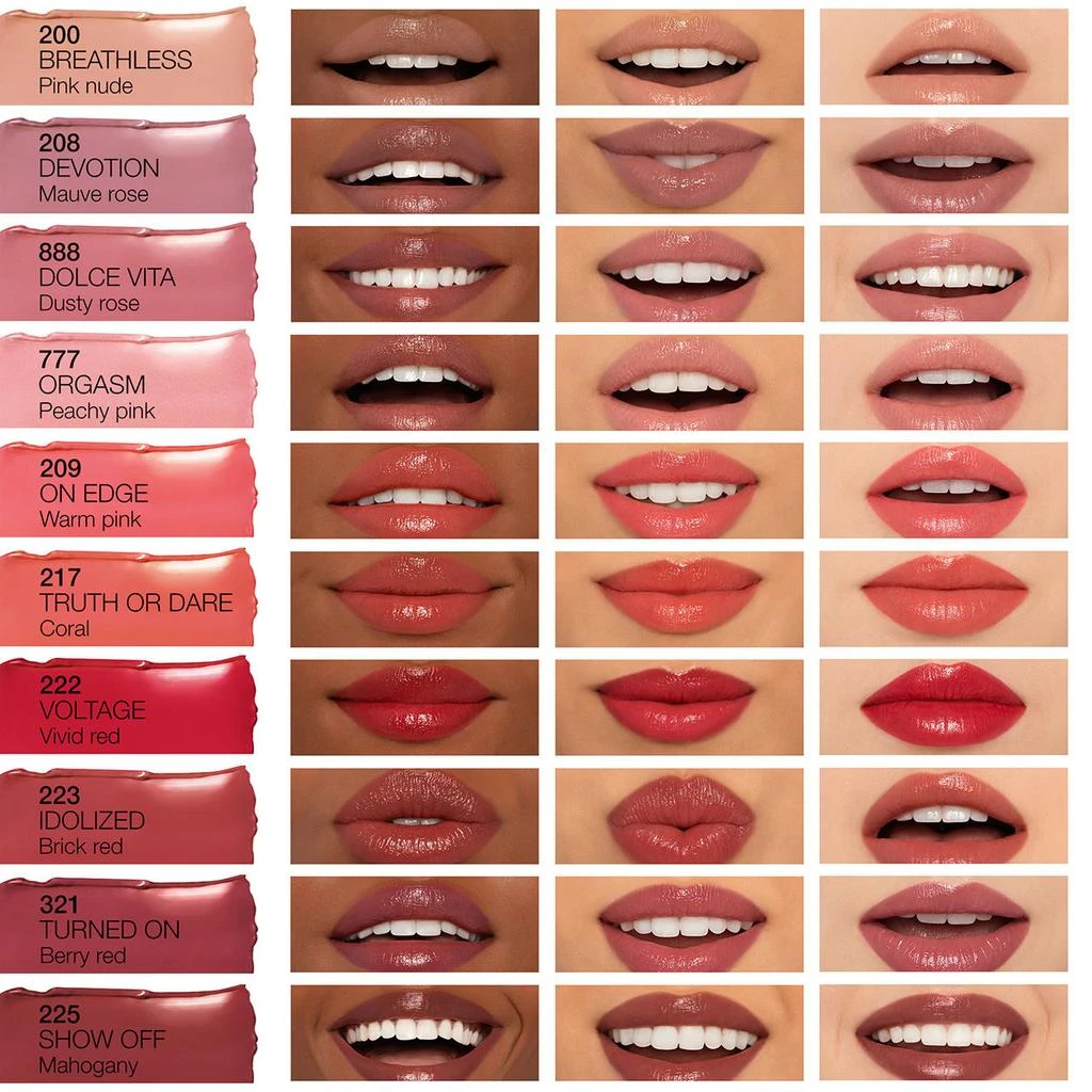 NARS Afterglow Sensual Shine Lipstick 5