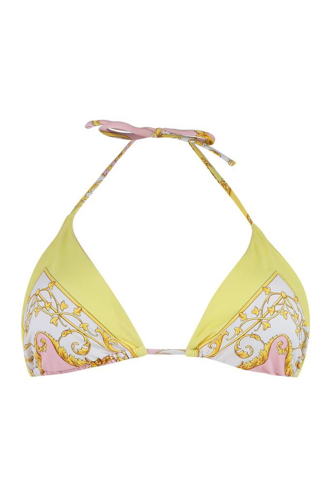 Versace Versace Top Triangle Printed Bikini