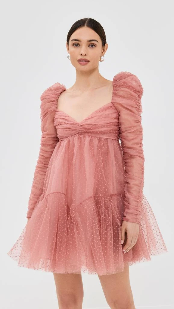 Zimmermann Tulle Ruched Mini Dress 6