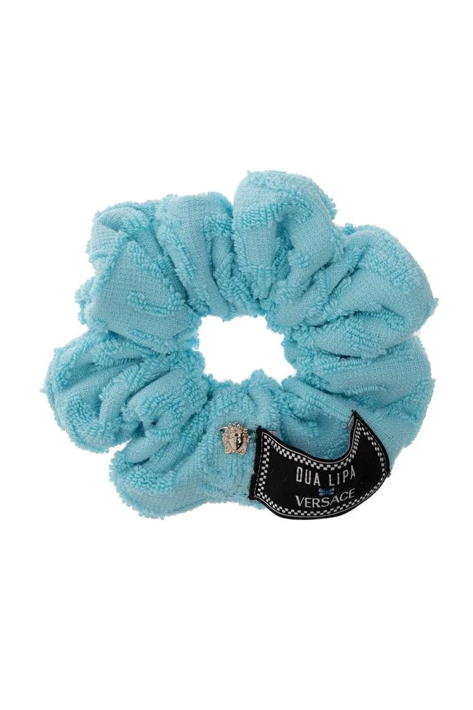 Versace Versace X Dua Lipa Logo-Patch Scrunchie 1