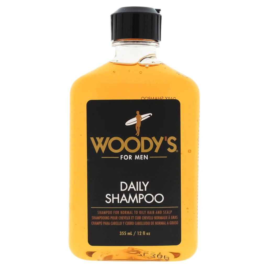 Woodys Daily Shampoo by  for Men - 12 oz Shampoo 1