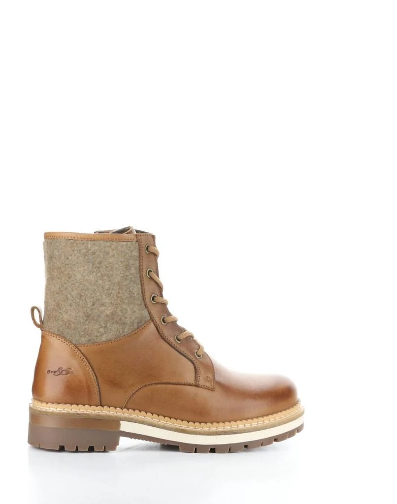 BOS & CO Women's Astra Round Toe Boots In Rich Tan/catanho 2