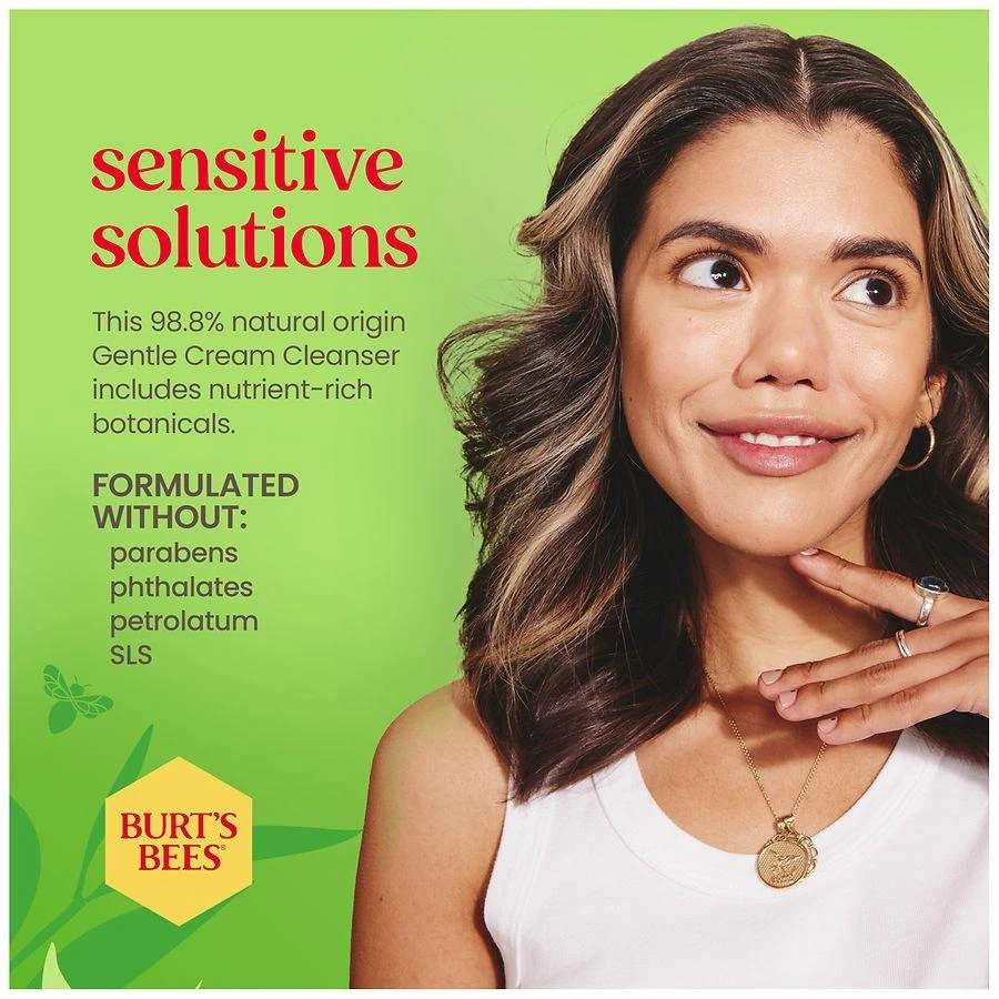 Burt's Bees Gentle Cream Cleanser with Aloe for Sensitive Skin 9