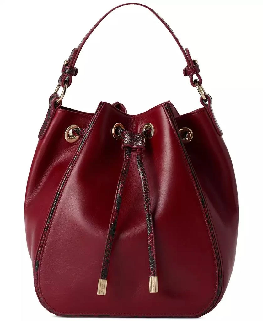 Brahmin Melinda Dietrich Leather Bucket Bag 3