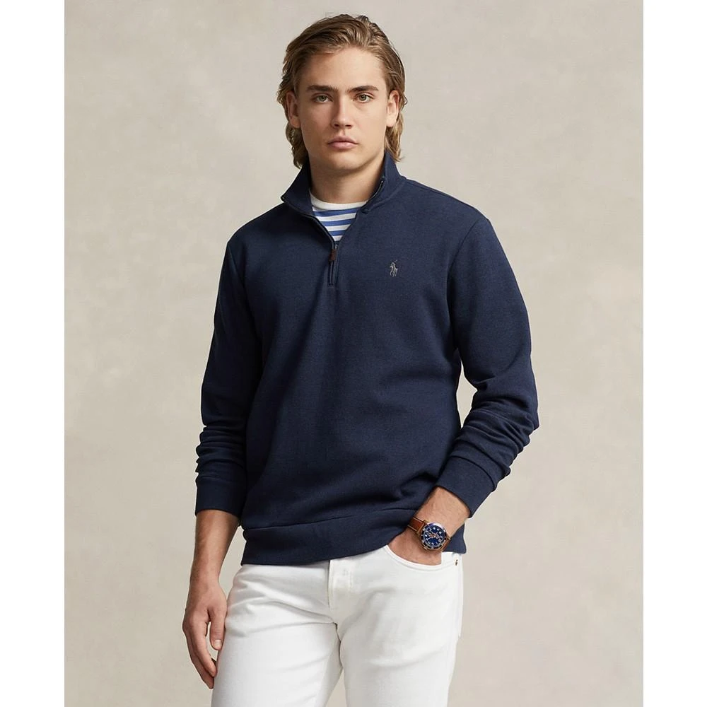 Polo Ralph Lauren Men's Double-Knit Mesh Quarter-Zip Pullover 1