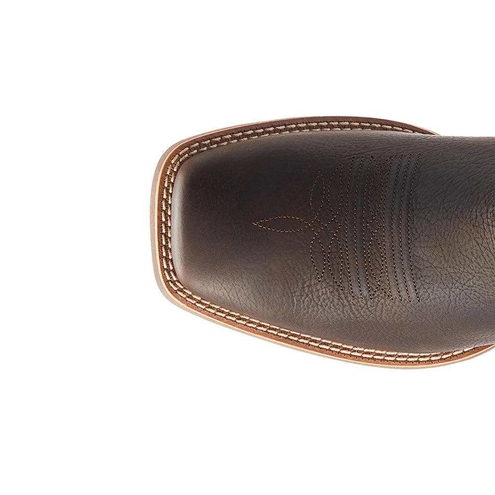 Ariat Cowpuncher VentTek Tooled-Inlay Square Toe Cowboy Boots 4