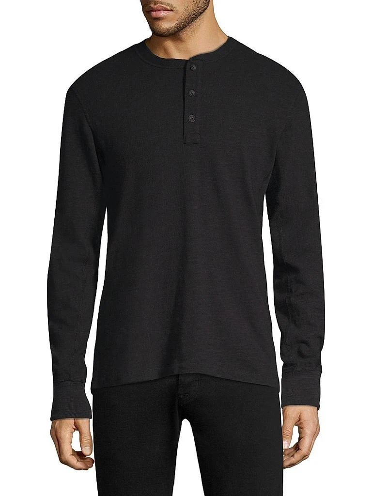 Rag & Bone Classic Long Sleeve Henley Slim-fit T-Shirt 3